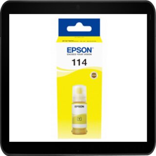 114 Yellow 70ml Epson Druckertinte / Nachfülltinte - C13T07B440