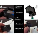 Multipack 400ml TiDis Ink Druckertinte / Nachfülltinte BCMY + IRP109 Luftabsorber - Inkjet next Generation