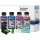Multipack 400ml TiDis Ink Druckertinte / Nachfülltinte BCMY + IRP109 Luftabsorber - Inkjet next Generation