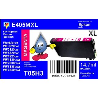 405XL magenta TiDis Ersatzpatrone m.14,7ml Tinte - ersetzt T05H3