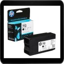 HP 712 schwarz HP Tintenpatrone m.80ml Inhalt - 3ED71A