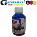 DTF Cyan 100ml Nachfüllpack GIC DTF Textiltinte