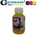 DTF Yellow 100ml Nachfüllpack GIC DTF Textiltinte