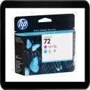 HP72 magenta, cyan HP Druckkopf ca. 130ml