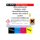 GIC - Hitzetransfertinte | 400ml Sublimationstinte Komplettpack - Farbe Black, Cyan, Magenta, Yellow