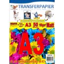 A3 50 Blatt Sublimationspapier: Sublinova Transferpapier...