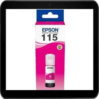 115 Epson Magenta Nachfülltinte für ca. 6.200 Seiten Druckleistung - C13T07D34A