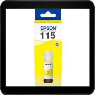 115 Epson Yellow Nachfülltinte für ca. 6.200 Seiten Druckleistung - C13T07D44A