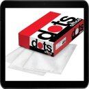 Kreditkartenformatige glänzende dots Laminierfolien in 300 Blatt Packung - 100 micron Stark