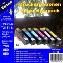 E196 - T24XL - TiDis Ersatzpatronen 6er Supersparpack