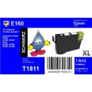 E160 - TiDis Ersatzpatrone - schwarz - mit 14ml Inhalt...