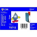 E96 - TiDis Ersatzpatrone - cyan - mit 12ml Inhalt...