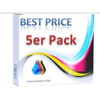 BMW146 - Best Price Super Sparpack mit 5 Ersatzpatronen für T0711, T0712, T0713, T0714