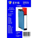 E116 - TiDis Ersatzpatrone - cyan - mit 13ml Inhalt...