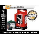 LEXMARK 16 - schwarz- Druckerpatrone 10N0016E  