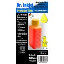 LR61Y - yellow - Dr.Inkjet Premium Nachfülltinte in 100ml - 250ml - 500ml - 1000ml Abfüllungen für Lexmark Tintentankdruckerpatronen  