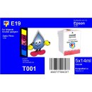 E19 - TiDis Ersatzpatrone - 5farbig- mit 66,5ml Inhalt...