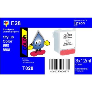 E28 - TiDis Ersatzpatrone - color- mit 36ml Inhalt ersetzt T020401