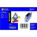 E33 - TiDis Ersatzpatrone - schwarz- mit 32ml Inhalt...