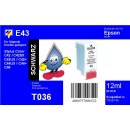 E43 - TiDis Ersatzpatrone - schwarz- mit 12ml Inhalt...