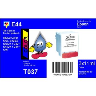 E44 - TiDis Ersatzpatrone - color- mit 30ml Inhalt ersetzt T037040