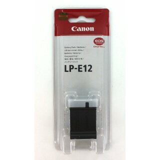Original Akku fr Canon EOS M|EOS M10|EOS 100D|LP-E12