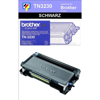 TN-3230 - schwarz - Brother Lasertoner mit 3.000 Seiten Druckleistung nach ISO