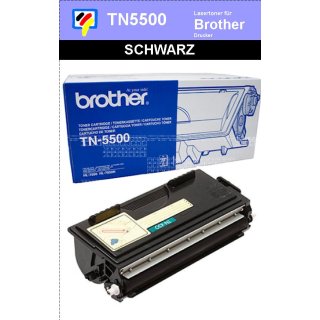 TN-5500 - schwarz - Brother Lasertoner mit 12.000 Seiten Druckleistung nach ISO