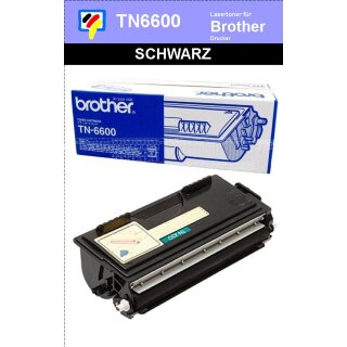 TN-6600 - schwarz - Brother Lasertoner mit 6.000 Seiten Druckleistung nach ISO