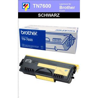 TN-7600 - schwarz - Brother Lasertoner mit 6.500 Seiten Druckleistung nach ISO