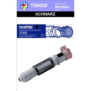 TN-8000 - schwarz - Brother Lasertoner mit 2.200 Seiten Druckleistung nach ISO