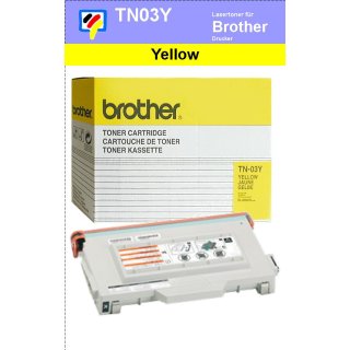 TN-04Y - yellow - Brother Lasertoner mit 6.600 Seiten Druckleistung nach ISO -VERSANDFREIE LIEFERUNG-