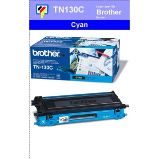 TN-130C - cyan - Brother Lasertoner mit 1.500 Seiten Druckleistung nach ISO -VERSANDFREIE LIEFERUNG-