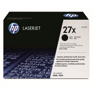 HP C4127X - schwarz - Original HP Druckkassette mit 10.000 Seiten Druckleistung nach Iso