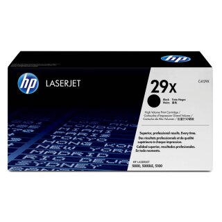 HP C4129X - schwarz - Original HP Druckkassette mit 10.000 Seiten Druckleistung nach Iso