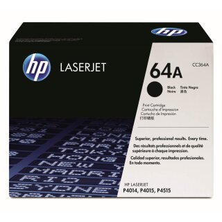 HP CC364A - schwarz - Original HP Druckkassette mit 10.000 Seiten Druckleistung nach Iso