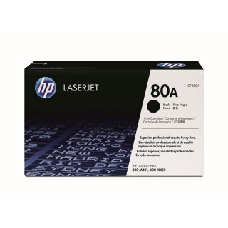 HP CF280A - schwarz - Original HP Druckkassette mit 2.560 Seiten Druckleistung nach Iso