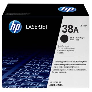 HP Q1338A - schwarz - Original HP Druckkassette mit 12.000 Seiten Druckleistung nach Iso