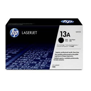 HP Q2613A - schwarz - Original HP Druckkassette mit 2.500 Seiten Druckleistung nach Iso