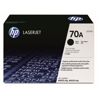 HP Q7570A - schwarz - Original HP Druckkassette mit 15.000 Seiten Druckleistung nach Iso