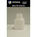 Flasche 50ml PE Flasche mit 25er Gewinde