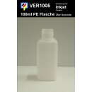 Flasche 100ml PE Flasche mit 25er Gewinde