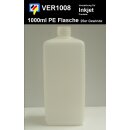 Flasche 1000ml PE Flasche mit 25er Gewinde