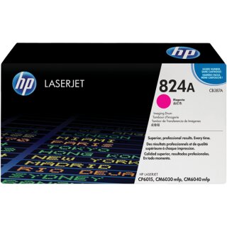 HP824A - CB387A - magenta - Original HP Belichtungstrommel mit 23.000 Seiten Druckleistung nach Iso