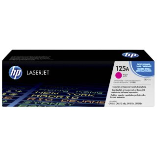 HP125A - CB543A - magenta - Original HP Druckkassette mit 1.400 Seiten Druckleistung nach Iso