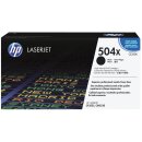 HP504X - CE250X - schwarz - Original HP Druckkassette mit...