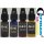 Kleines GIC Starter Multipack - Hitzetransfertinte | Sublimationstinte  4x10ml Flasche - Farbe Black, Cyan, Magenta, Yellow