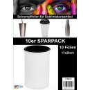 17  x 28cm Schrumpfbeutel im 10er Sparpack für die Sublimation