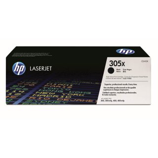 HP305A - CE410X - schwarz - Original HP Druckkassette mit 4.000 Seiten Druckleistung nach Iso - HP305