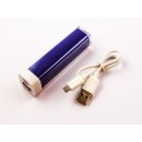 USB Powerbank - 2.200mAh / blau